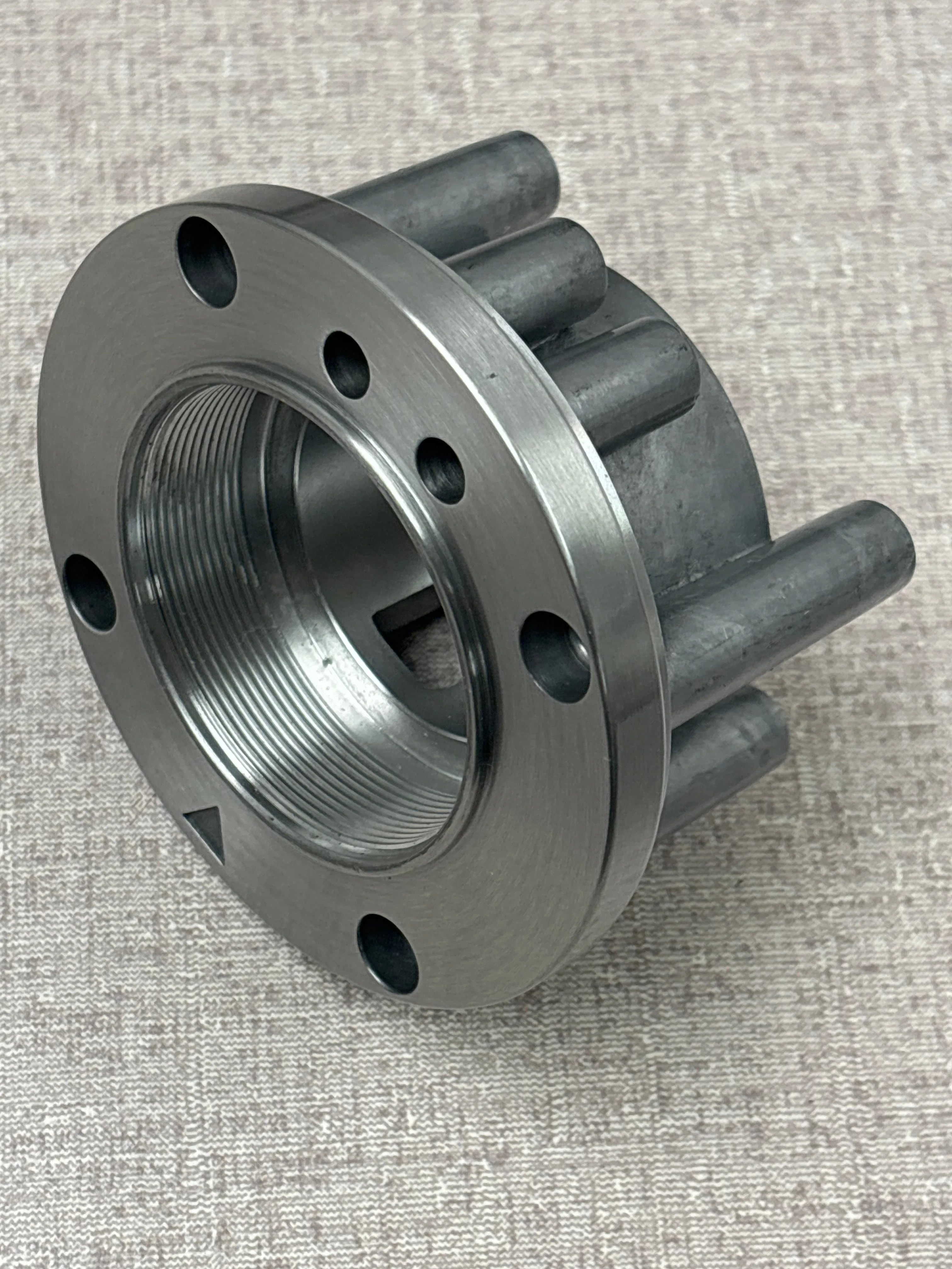 SD40 V1 & V2 Lower Burr Carrier Silver