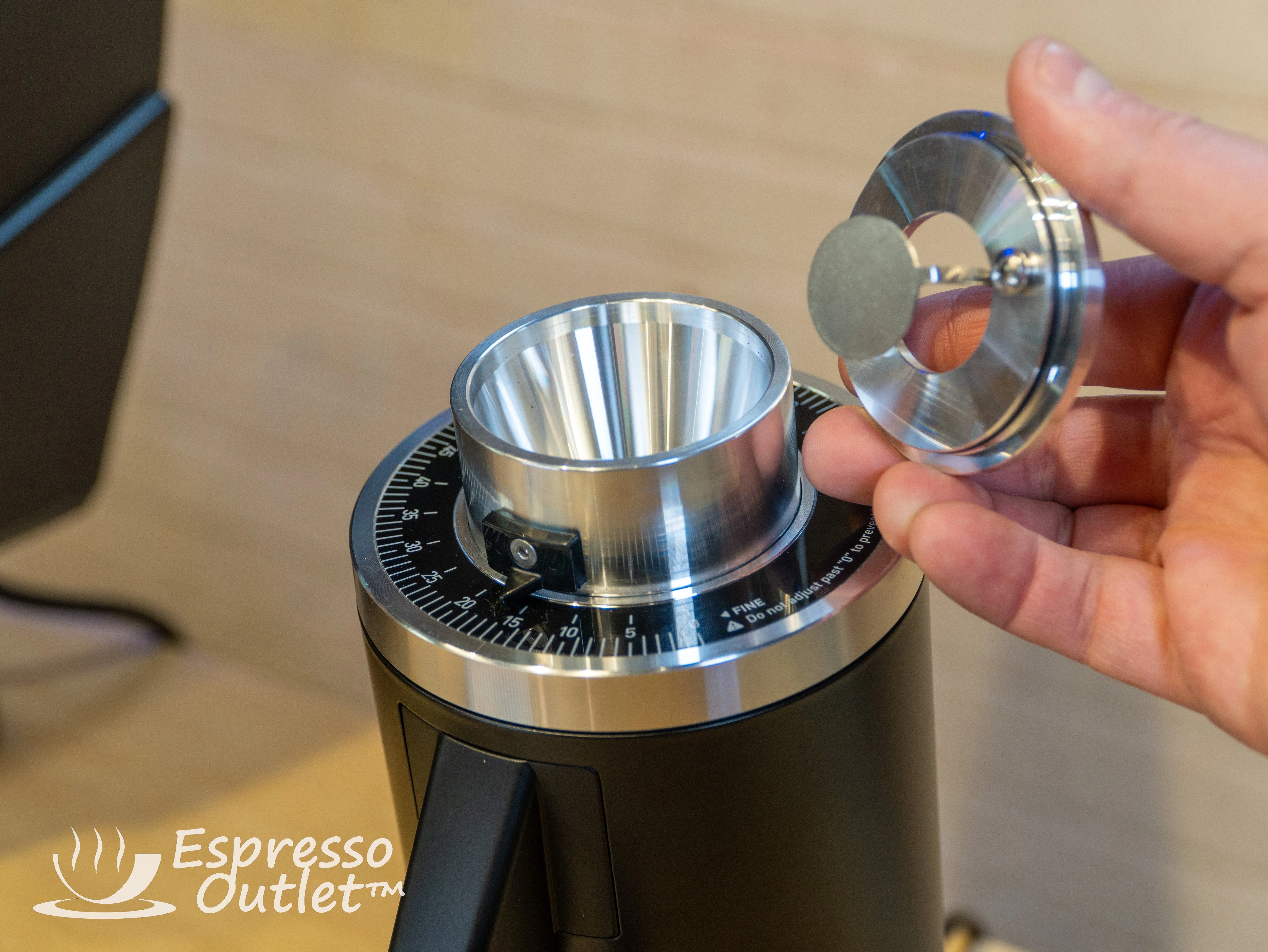 Turin DF54 v3 / v4 Single Dose Flat Burr Grinder - Image 10